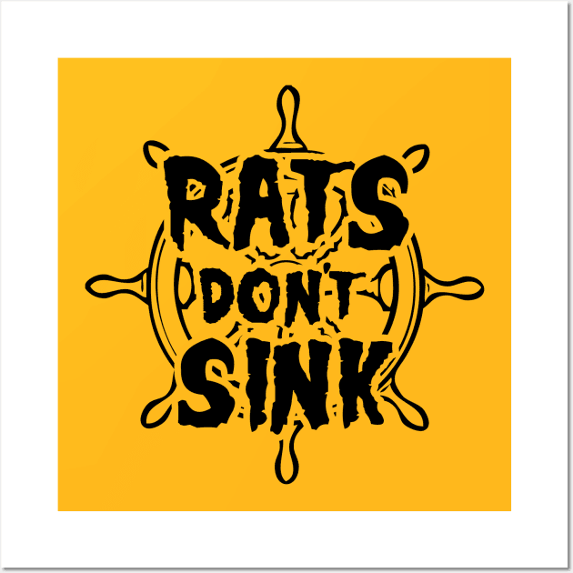 Rats Don't Sink - Helm logo Wall Art by Rats Don't Sink